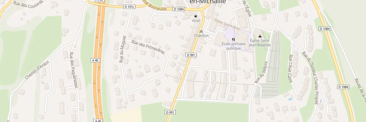 Plan du 147 Rue de la Poste - Chatillon-En à Valserhône