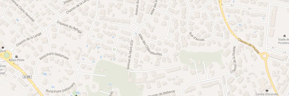 Plan du 108 All des Chèvrefeuilles à Sanary-sur-Mer