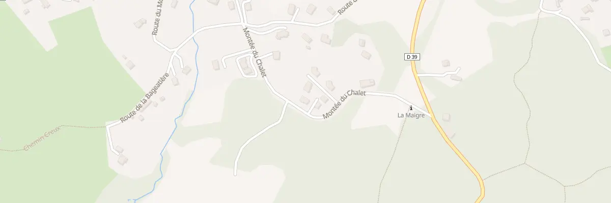 Plan du 167 Mte du Chalet à Lépin-le-Lac