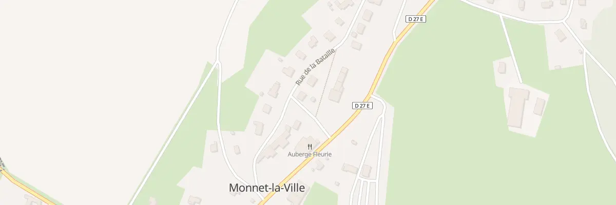 Plan du 10 Rue de la Bataille à Monnet-la-Ville