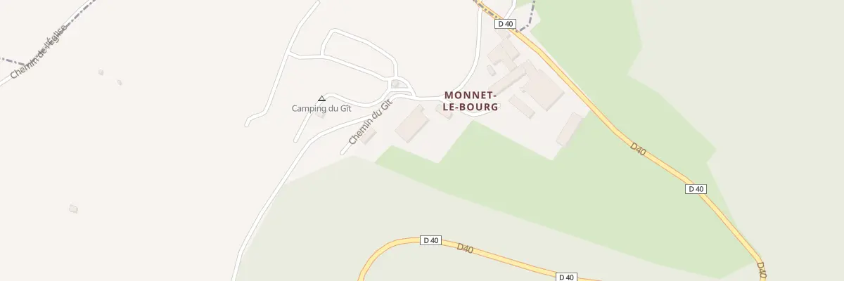 Plan du 5 Che du Git à Montigny-sur-l’Ain