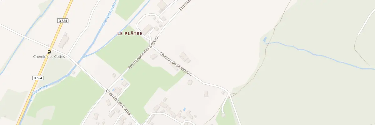 Plan du 79 Che de Montjean à Vaulnaveys-le-Bas