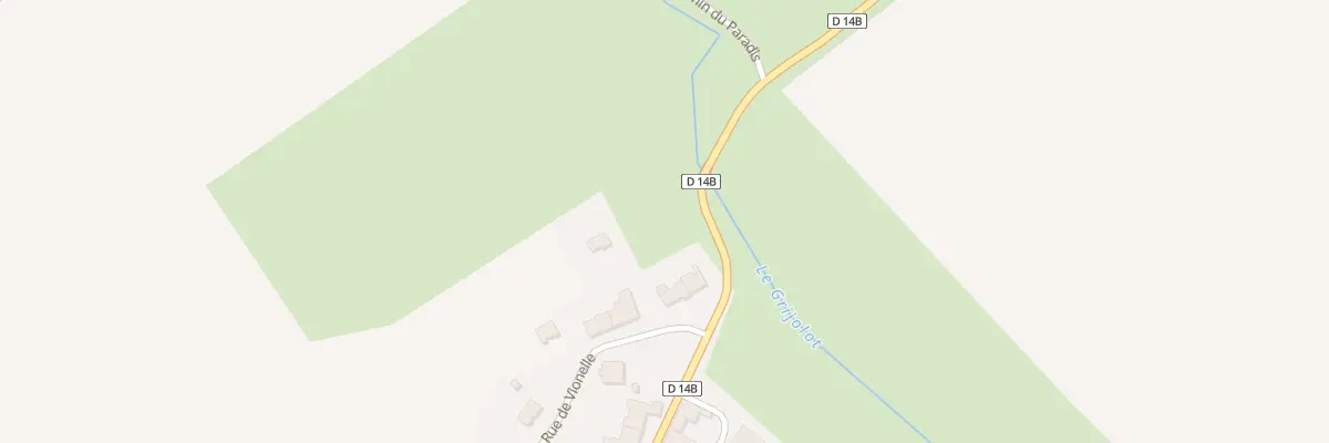 Plan du 1 Rue Vionelle à Thumeréville