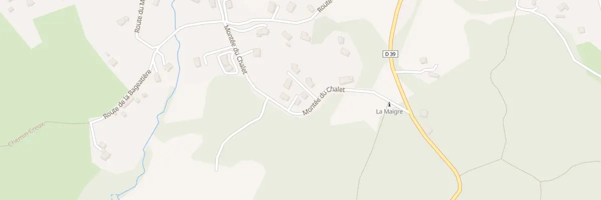 Plan du 197 Mte du Chalet à Lépin-le-Lac