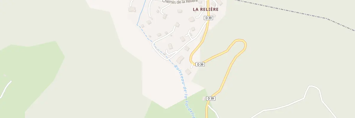 Plan du 145 Che du Sabot orange à Attignat-Oncin
