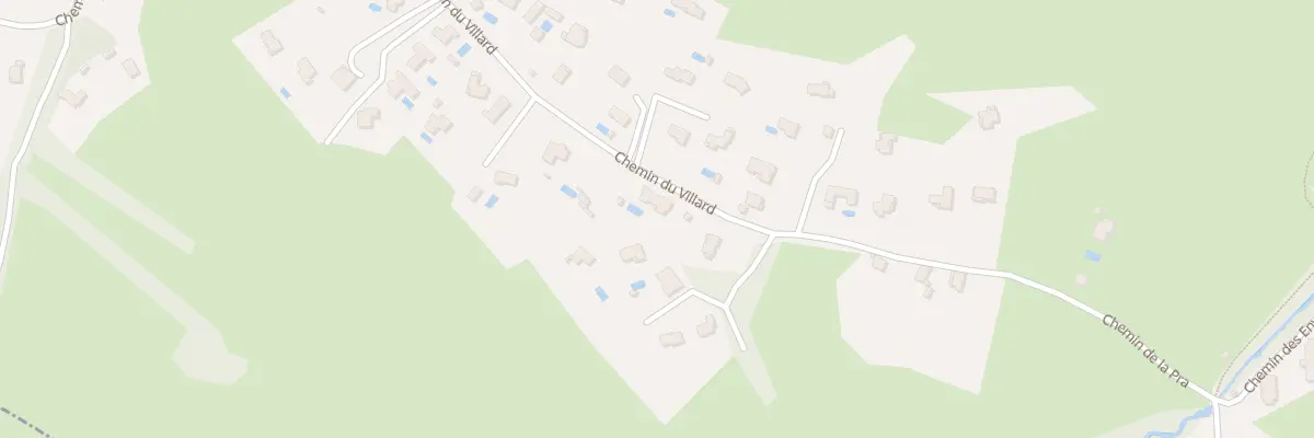 Plan du 1174 Chem du Villard à Herbeys
