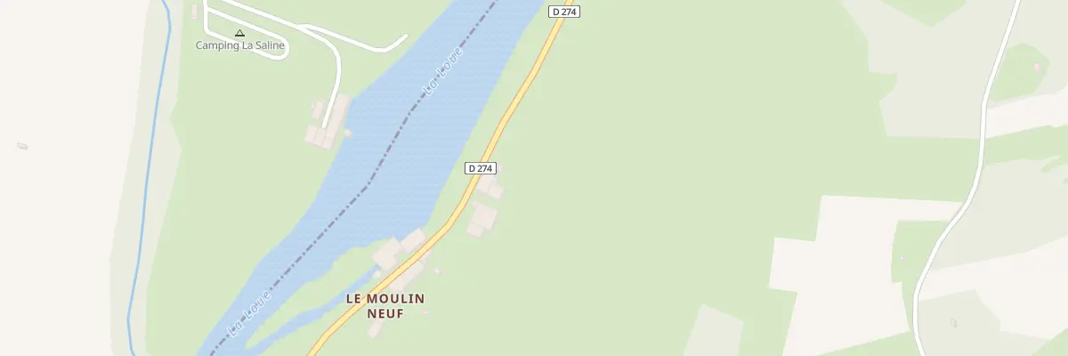 Plan du 1 Ham du Moulin Neuf à Champagne-sur-Loue