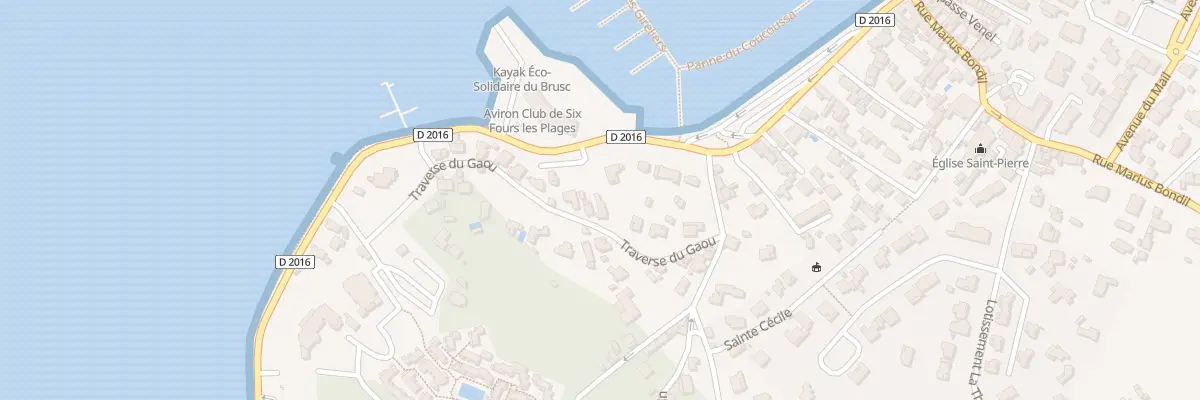 Plan du 105 Cor des Îles Paul Ricard à Six-Fours-les-Plages