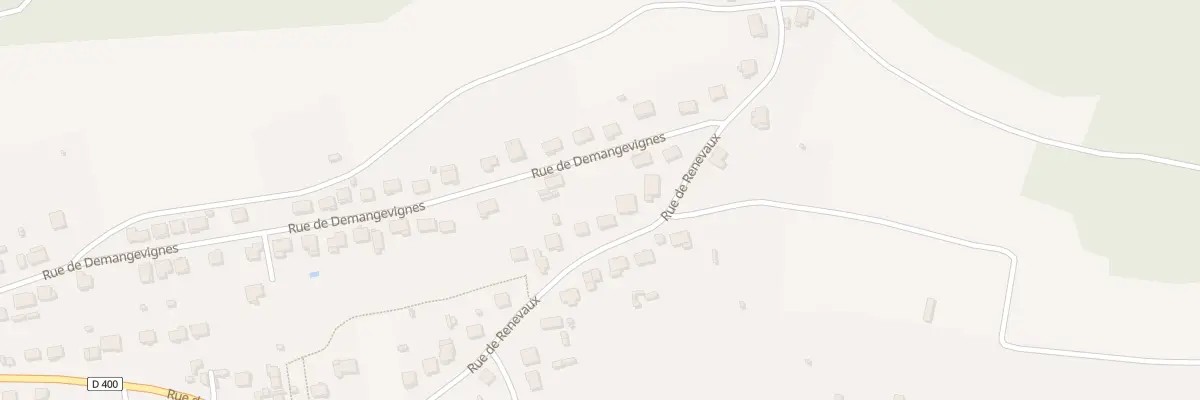 Plan du 33 Rue de Renevaux à Foug