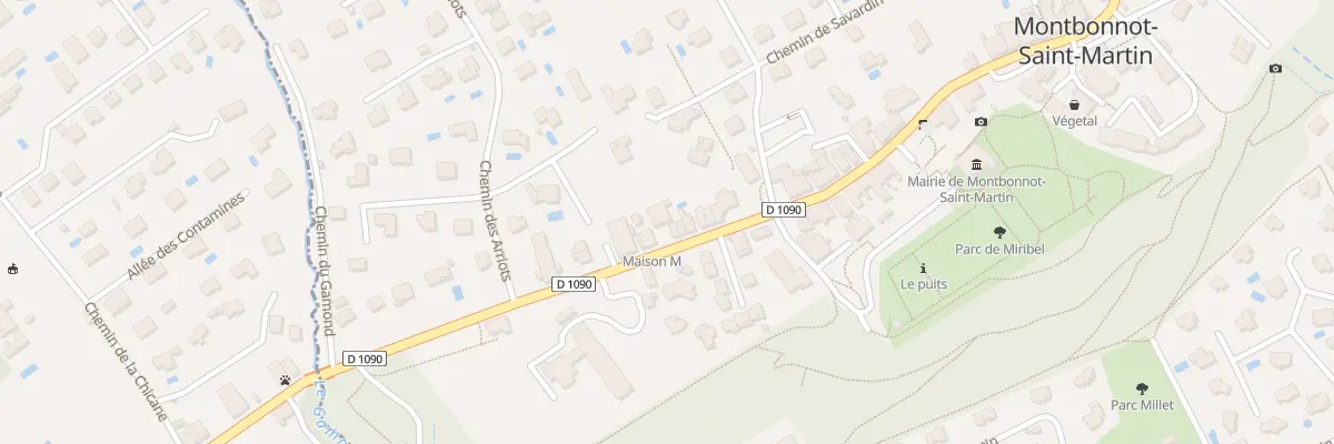 Plan du 271 Rue Général de Gaulle à Montbonnot-Saint-Martin