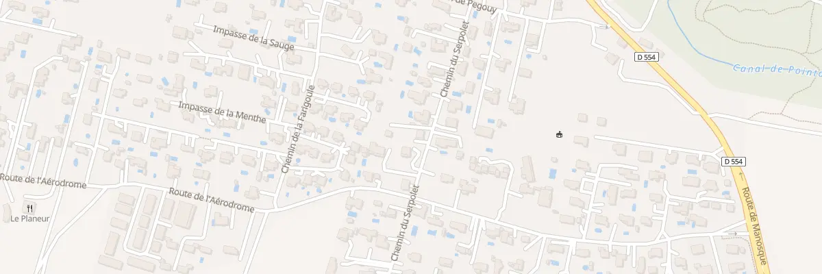 Plan du 5575 Che du Serpolet à Vinon-sur-Verdon