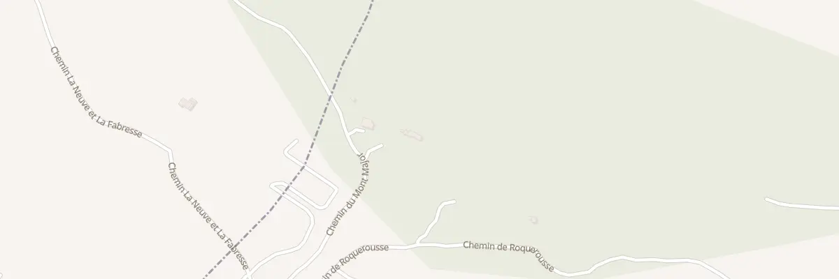 Plan du 510 Che du Mont Major à Artigues