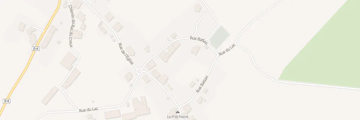Plan du 10 Rue Battan à Besain