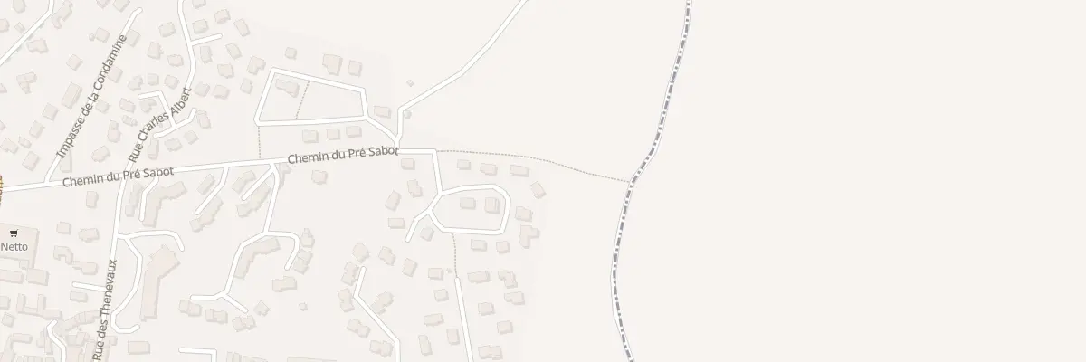 Plan du 4 Lot le Clos Tagnard à La Mure