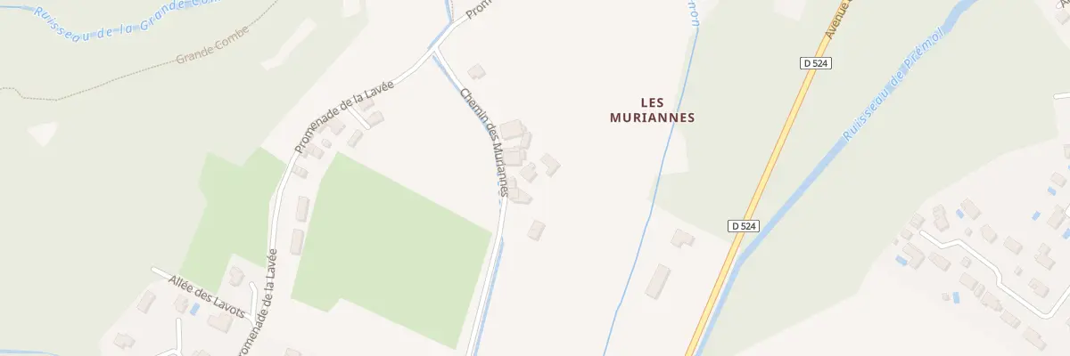 Plan du 5013 Les Muriannes à Vaulnaveys-le-Bas