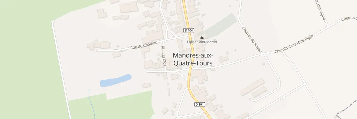 Plan du 3 Rue Saint Martin à Mandres-aux-Quatre-Tours