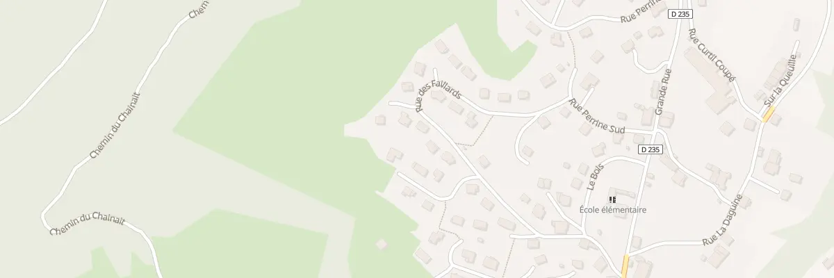 Plan du 15 Rue des Faillards à Ravilloles