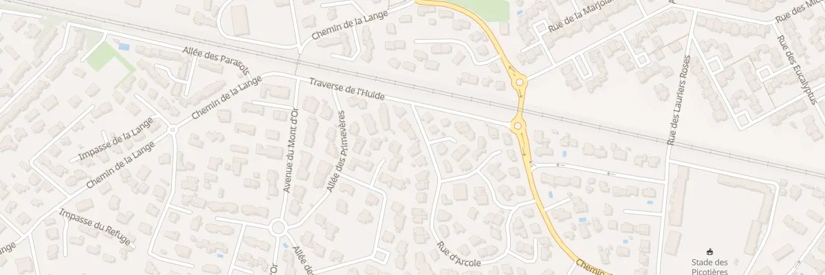 Plan du 301 Rue d’Arcole à Sanary-sur-Mer