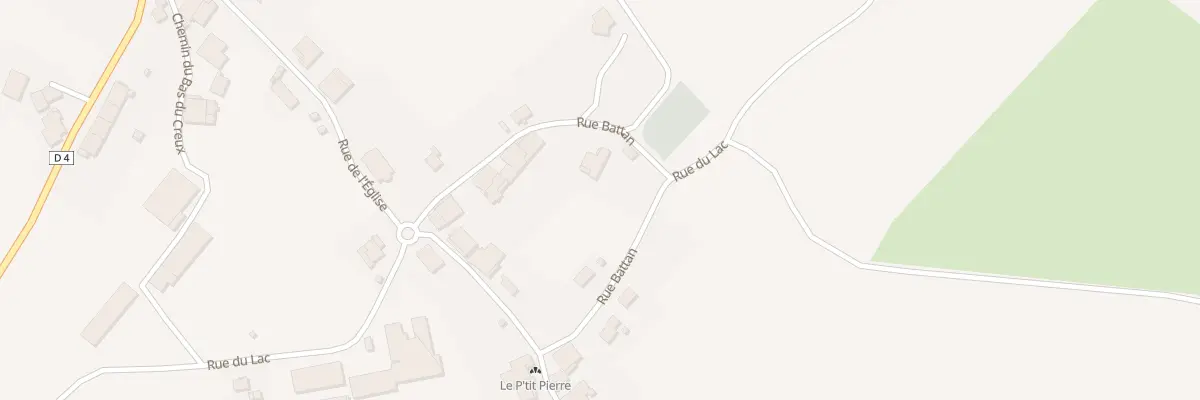Plan du 14 Rue Battan à Besain