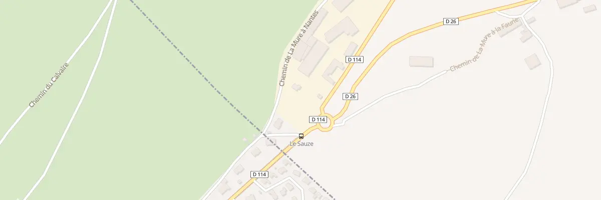 Plan du 5006 Le Sauze à Sousville