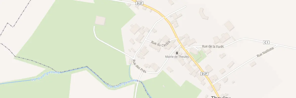 Plan du 6 Rue des Pres à Theuley