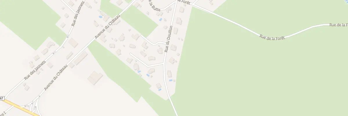Plan du 9 Rue du Douillon à Ruffey-le-Château