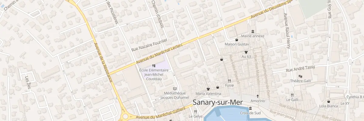 Plan du 76 Rue Robert Schumann à Sanary-sur-Mer