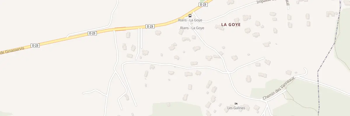Plan du 142 Imp des Chardonnerets à Rians
