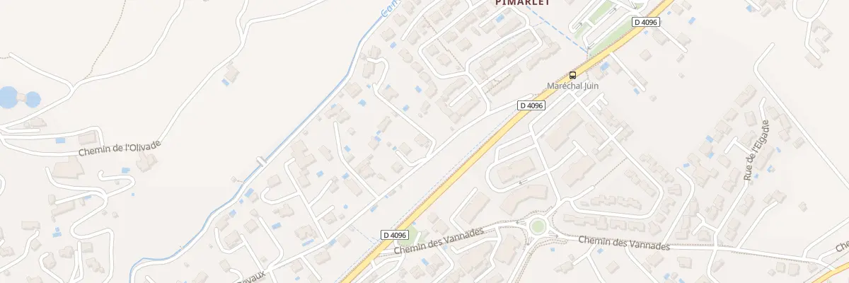 Plan du 1079 Bd Ernest Devaux à Manosque