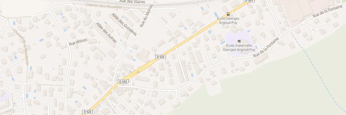 Plan du 10 Rue de la Libération à Gières