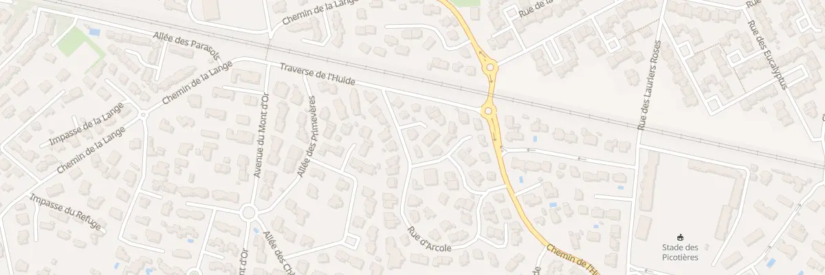 Plan du 278 Rue d’Arcole à Sanary-sur-Mer