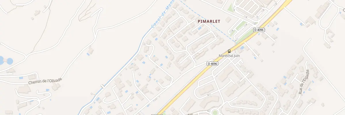 Plan du 26 Bd Ernest Devaux à Manosque