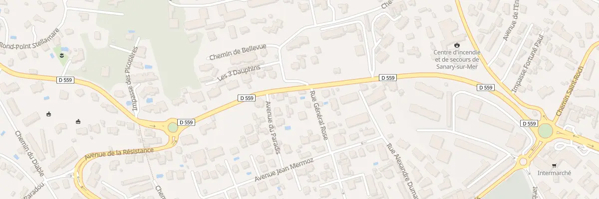 Plan du 369 Rue Général Rose à Sanary-sur-Mer