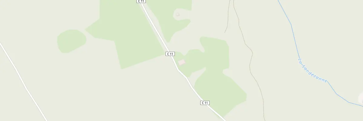 Plan du 1100 Che des Quarts à Montanges