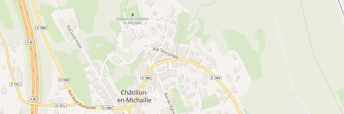 Plan du 837 Rue Aime Bonneville à Valserhône