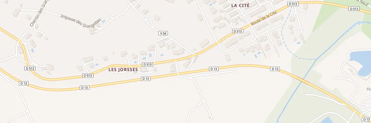Plan du 542 Rte du Foulon à Saint-Maime