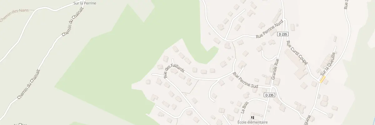 Plan du 29 Rue des Faillards à Ravilloles
