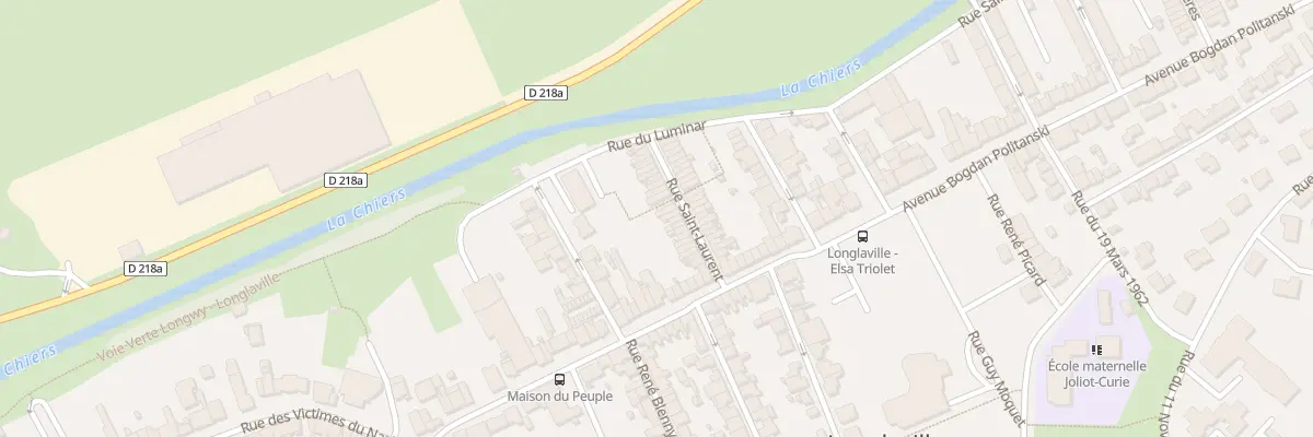 Plan du 23 Rue Saint Laurent à Longlaville