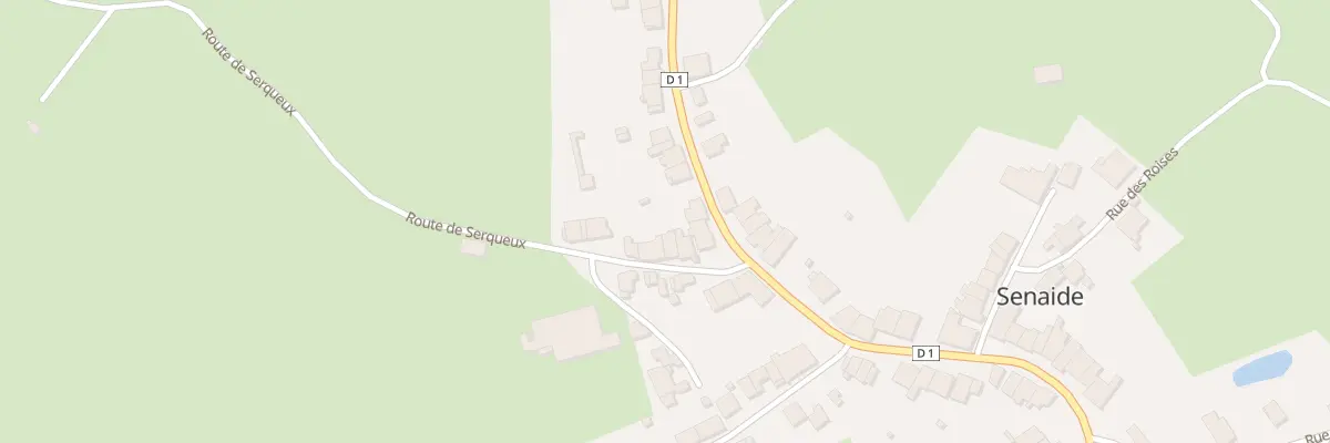 Plan du 52 Rte de Serqueux à Senaide