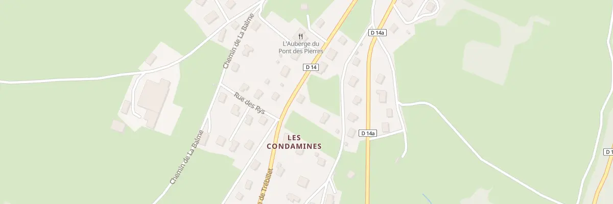 Plan du 839 Rue Lt Paul de Vansay à Montanges