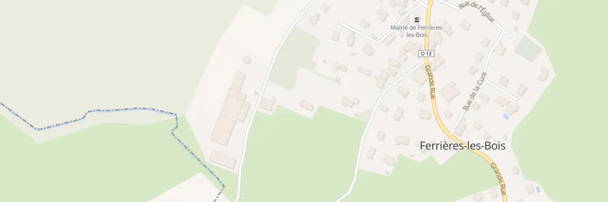 Plan du 5 Rte de Berthelange à Ferrières-les-Bois
