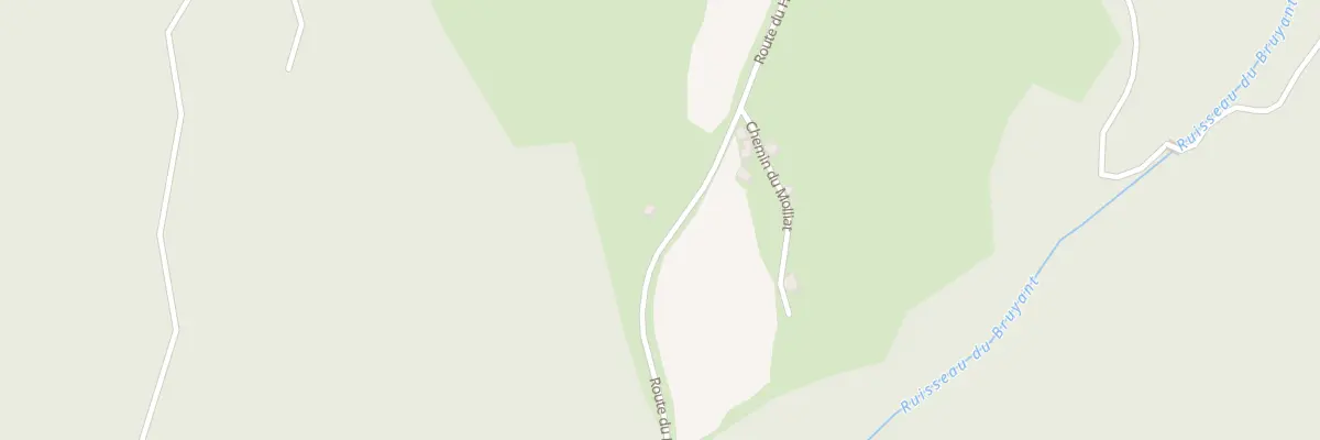 Plan du 292 Rte du Habert à Saint-Christophe-sur-Guiers