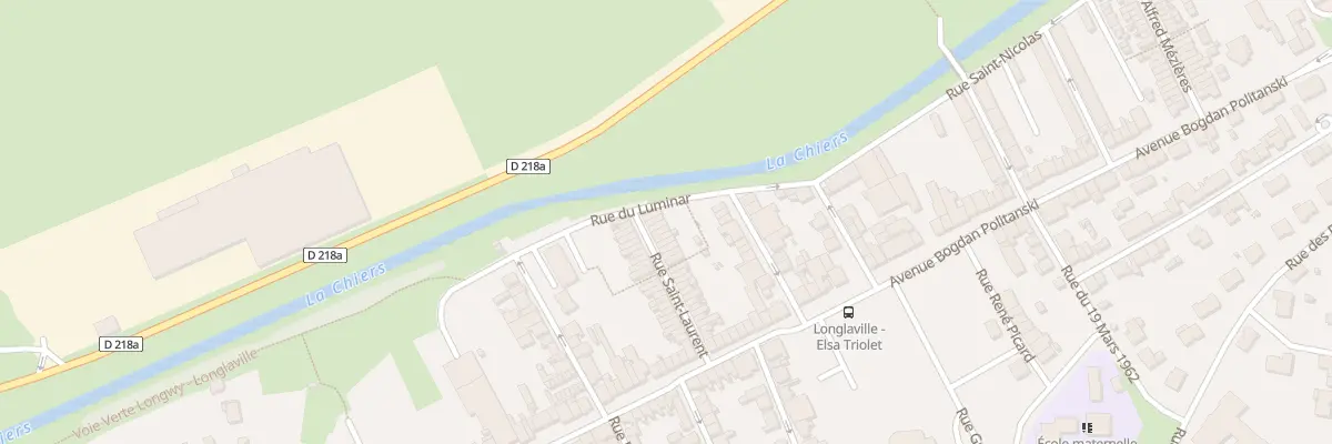 Plan du 40 Rue Saint Laurent à Longlaville