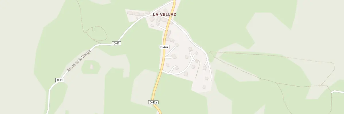 Plan du 5081 La Vellaz à Verthemex
