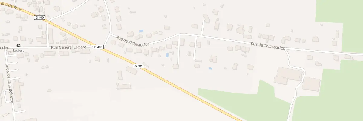 Plan du 20 Rue de Thibeauclos à Foug