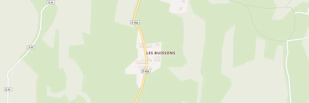 Plan du 5099 Les Buissons à Verthemex