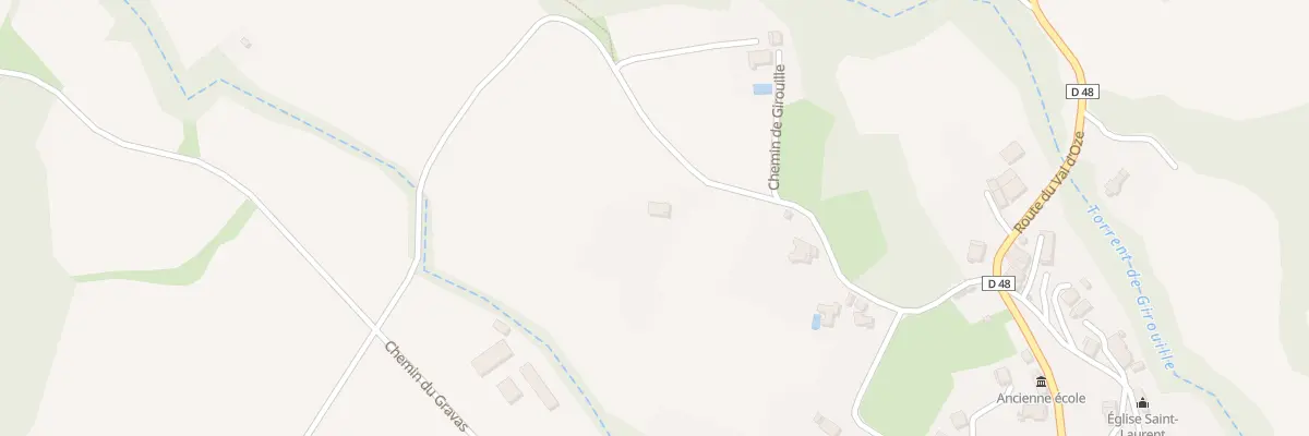 Plan du 5061 Champ de Doire à Oze