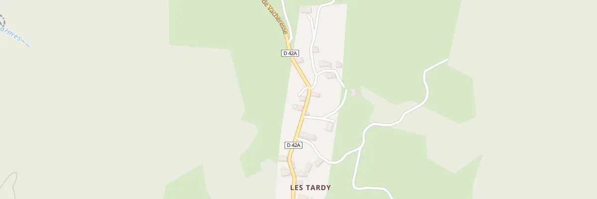 Plan du 5064 Les Peysieux à Verthemex