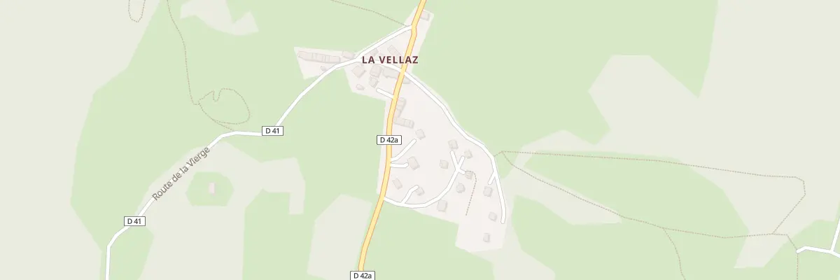 Plan du 5074 La Vellaz à Verthemex