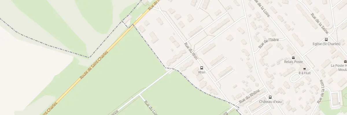 Plan du 13 Rue de l’Ill à Haucourt-Moulaine
